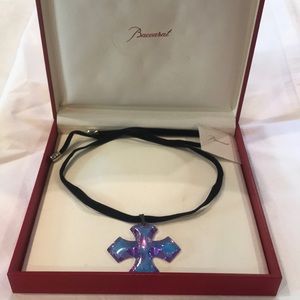 Baccarat crystal cross